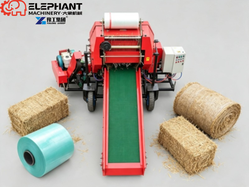 Agriculture Farming Livestock - Empacadora y Envolvedora Combinada Agrícola para