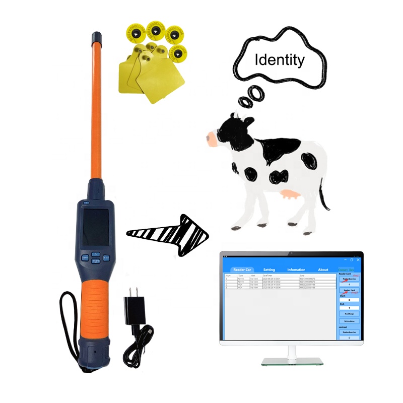 Livestock Ear Tag - Lector de Etiquetas RFID ISO11784/5 de