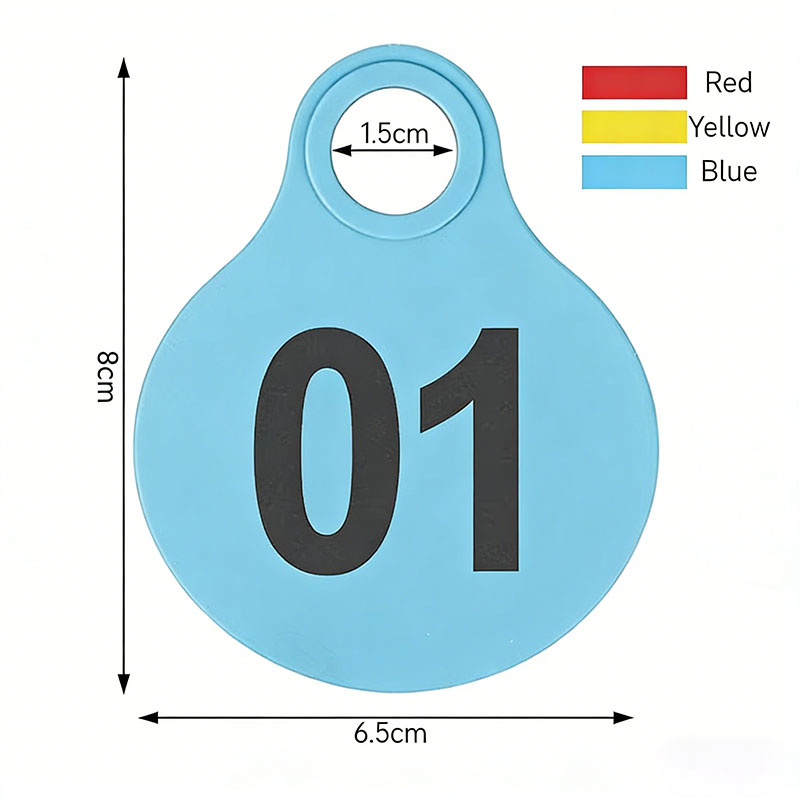 Livestock Ear Tag - 50 Etiquetas de Oreja de TPU