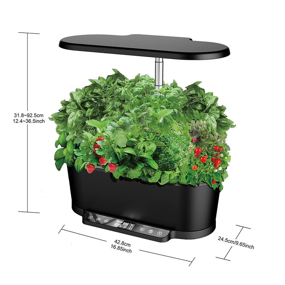 Jardín doméstico, sistema de c - Hydroponic Nft Channel reseña y precio