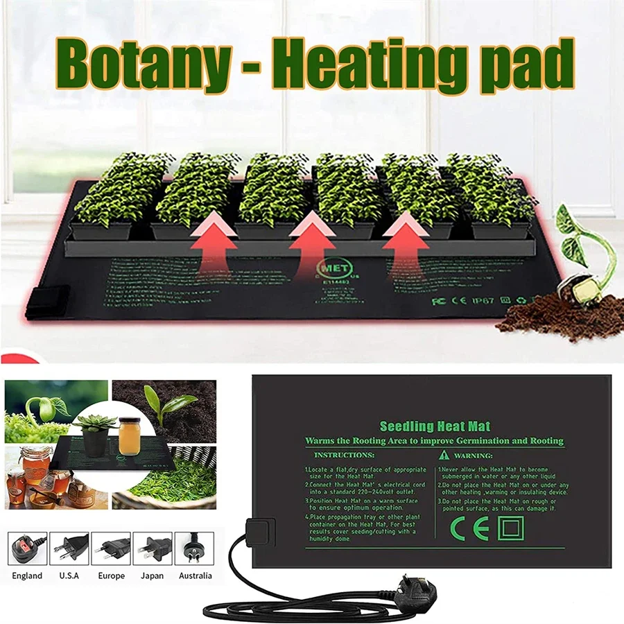 Estera térmica para plántulas, - Seedling Heat Mat reseña y precio