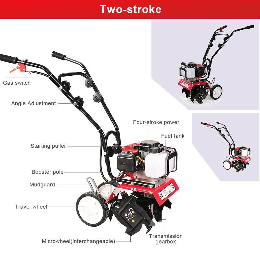 Microcultivador de Gasolina Tu - Agriculture Farming Equipments reseña y precio