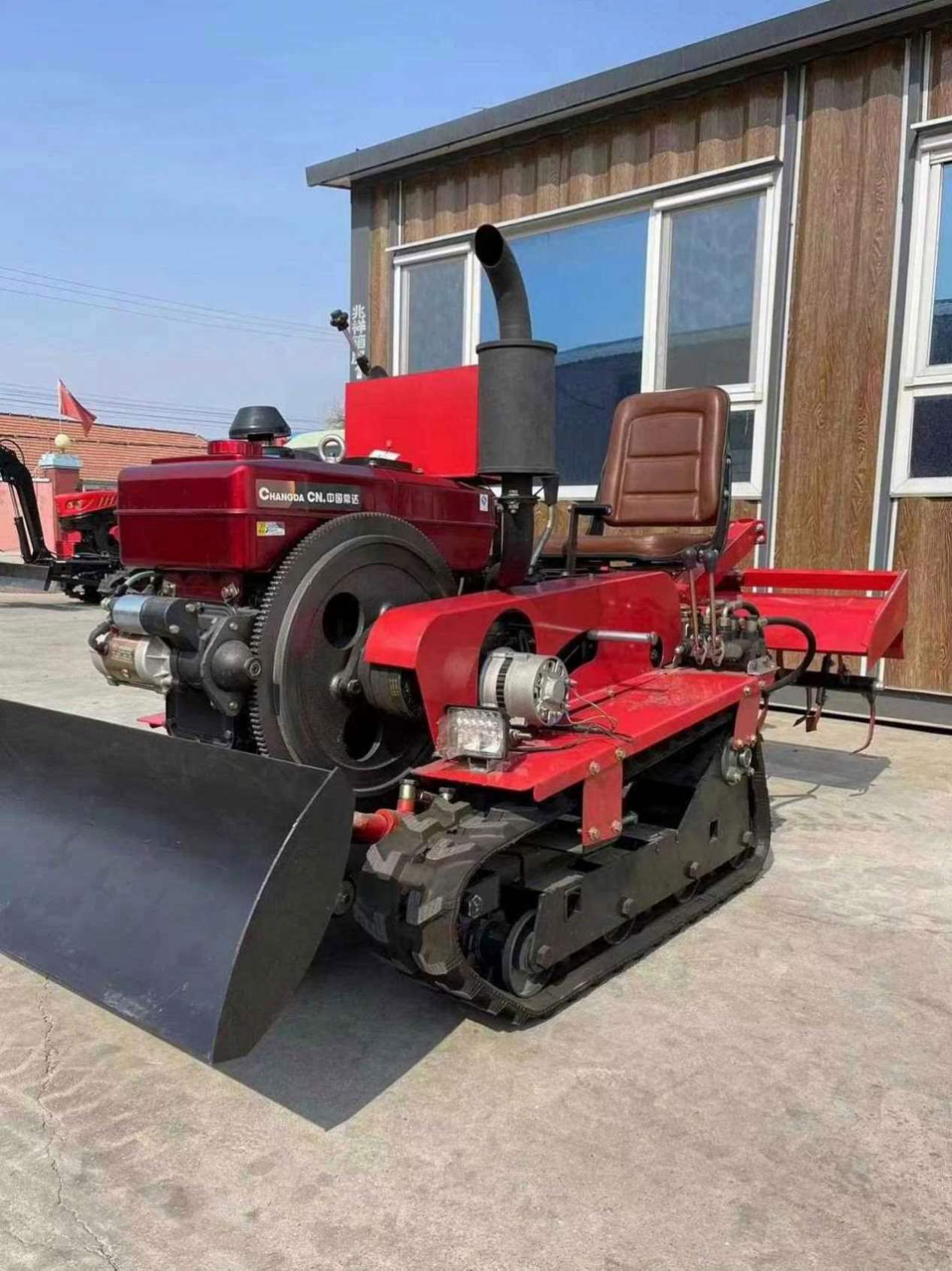 Rotocultivador diésel de oruga - Farming Tools For Agriculture reseña y precio