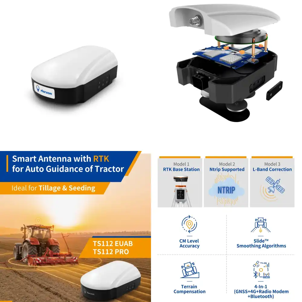 Receptor GNSS RTK Agrícola con - Precision Farming Smart Agriculture reseña y precio