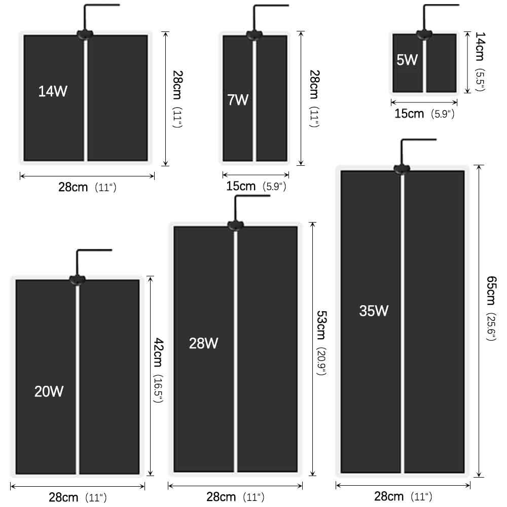35W-5W semillas plántulas plan - Seedling Heat Mat reseña y precio