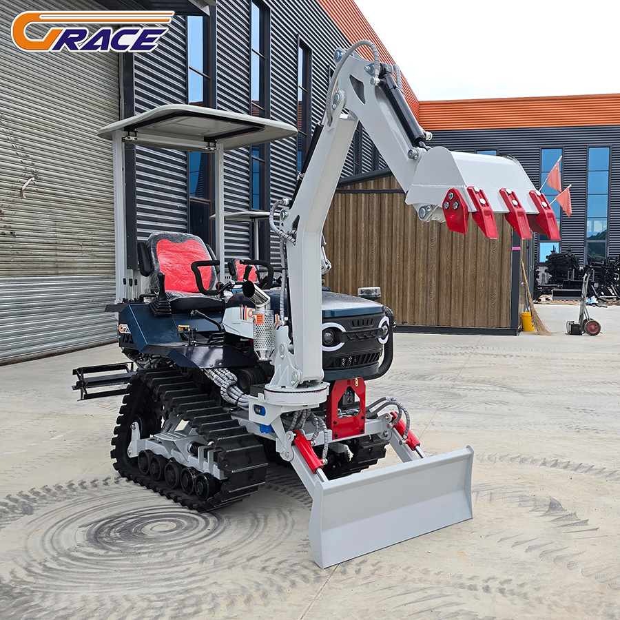 Tractor de orugas nuevo de 80H - Agriculture Farming Equipments reseña y precio
