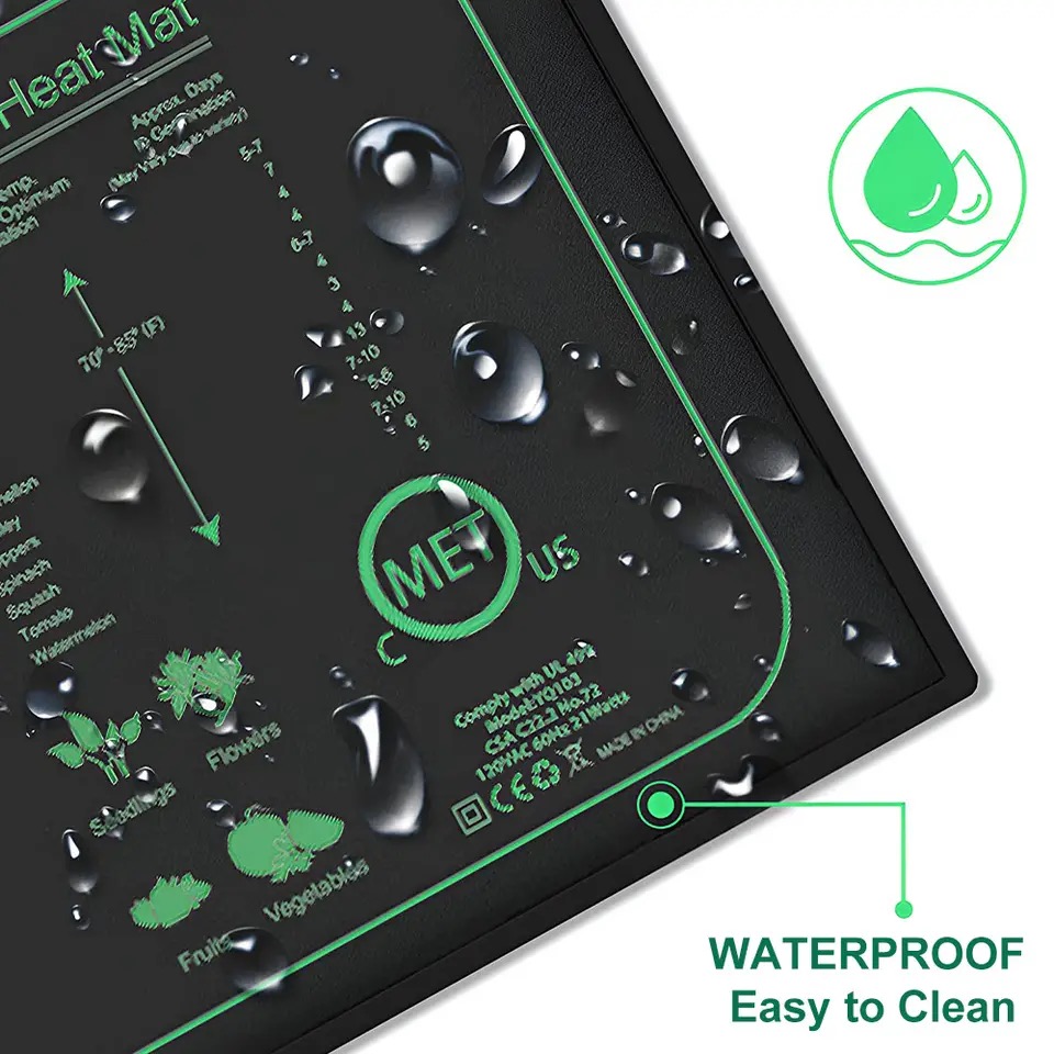 Estera térmica para plántulas  - Seedling Heat Mat reseña y precio