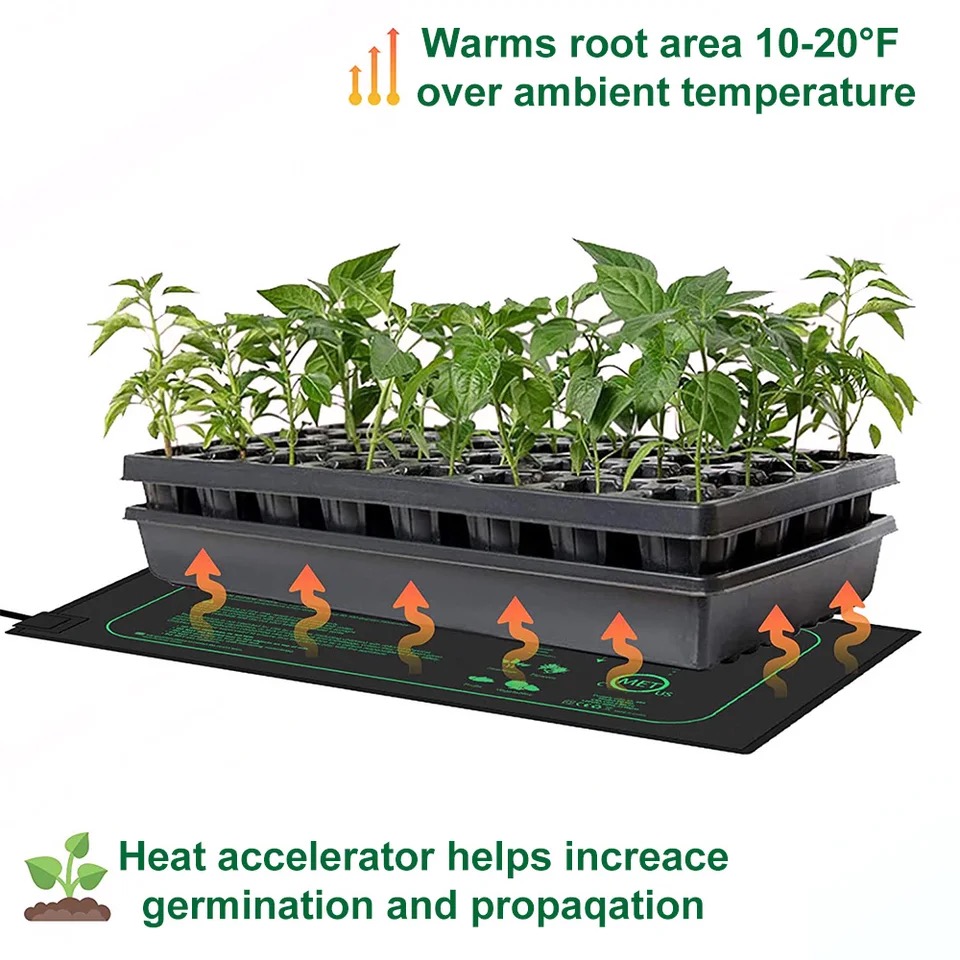 Estera térmica para plántulas  - Seedling Heat Mat reseña y precio