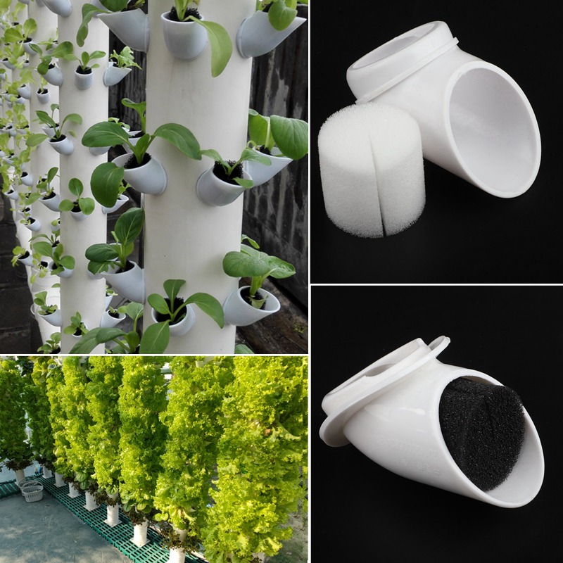 Maceta de plantación de fresas - Hydroponic Nft Channel reseña y precio