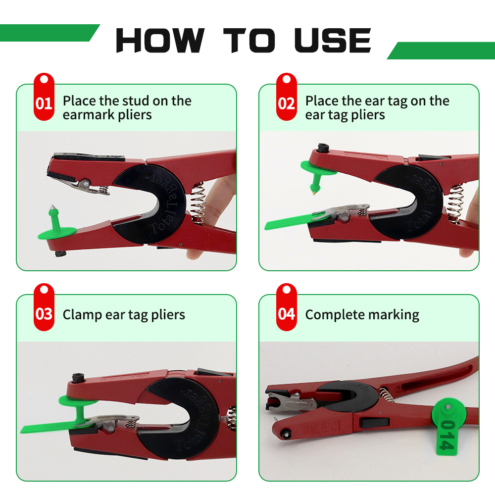 100 Pinzas para Etiquetas de O - Livestock Ear Tag reseña y precio